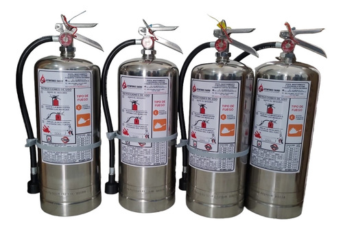 Extintor Clase K  6 Litros / 6 Lts Nuevo Y Cargado  A.inox