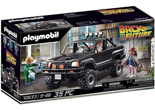 Playmobil Camioneta Volver Al Futuro Marty Biff 70633 Intek