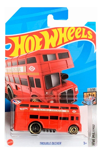 Bus 2 Pisos Trouble Decker Hot Wheels (202)