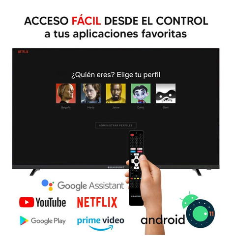 Smart Tv Led Televisor 32 Blaupunkt Hd 220v Android