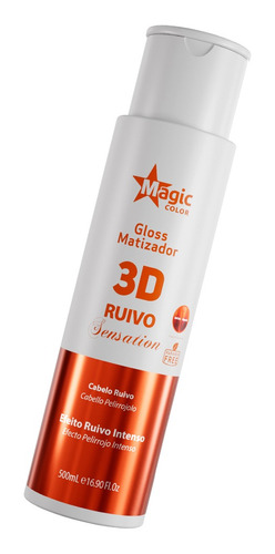 Matizador Magic Color 3d Ruivo Sensation 500ml