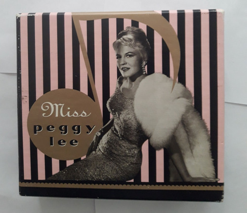 Box 4x Cd (nm) Peggy Lee Miss Ed Us 1998 C/ Livreto Capitol