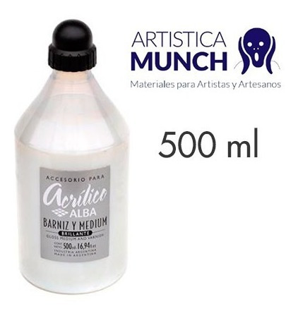 Barniz Medium Brillante Alba - 500ml