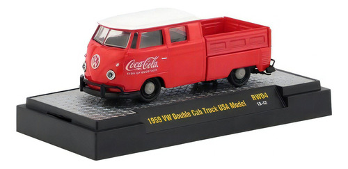 Coche miniatura Volkswagen Kombi 1959 Coca-Cola 1:64 M2