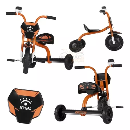 Triciclo Infantil Velotrol Ultra Bikes Pro Tork Lançamento Motoquinha Menina  Menino Kids Criança