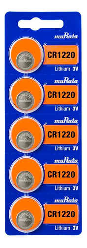 Baterías Pilas Reloj Pastilla 5 Baterias Cr1220 Original Murat ( Antes Sony )