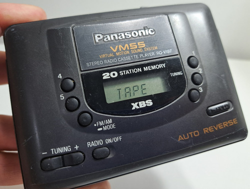 Walkman Gravador Panasonic Rq-l10 ( Funcionando Bem) (Usado)