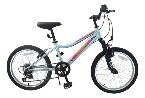 Bicicleta Niñas Aro 20 Best Zafiro Suspensión 6 Cambios T:16