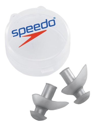 Speedo Tapones Para Oidos Plateados Uso En Alberca Natación 