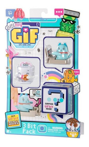 Imagen 7 de 7 de Oh My Gif Figuras Coleccionables Wabro X3 Original 24117