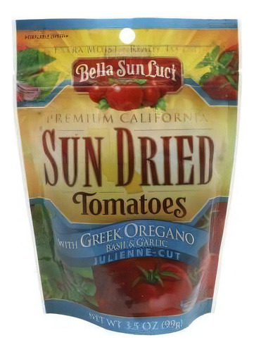 Tomate Deshidratado Bella Sun Luci Con Oregano 99 Gr