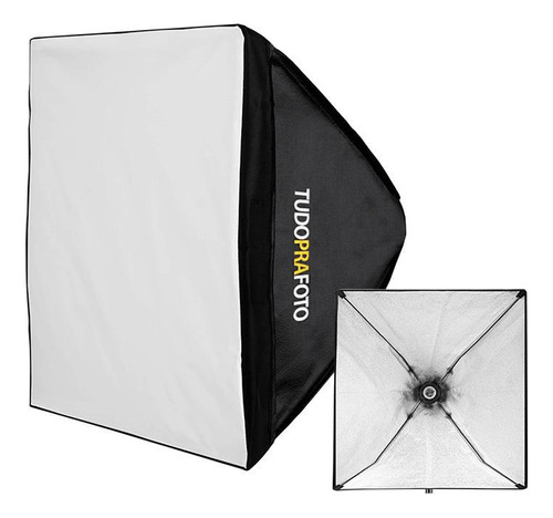 Softbox 50x50 Iluminador Soquete E27 Com Difusor