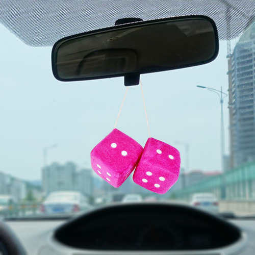 Adornos Colgantes Felpa Dados Coche Colgante Para Ventana