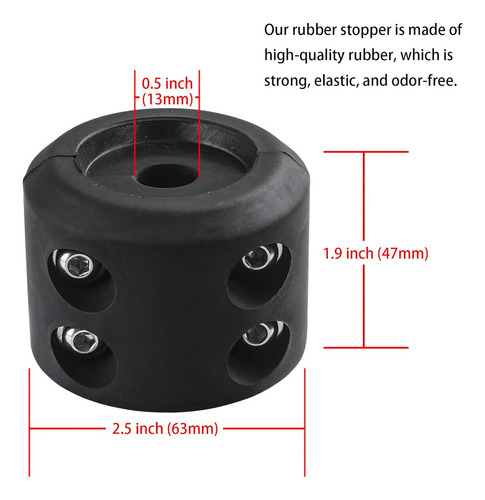 J 15m Kit De Cuerda De Cabrestante Sintético Resistente