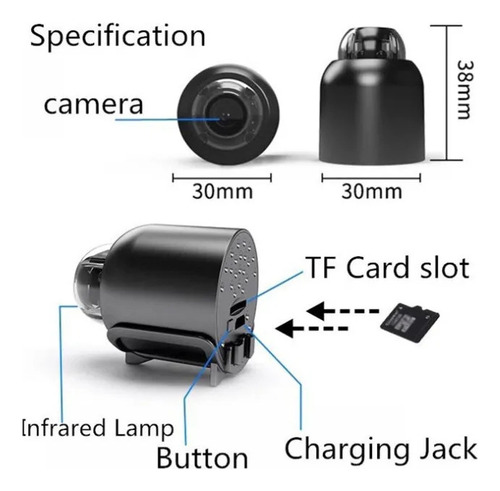 Y Mini Cámara Wifi Cámara Pequeña Cámara Inalámbrica