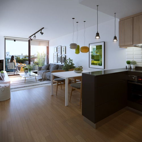 Imagen 5 de 10 de Venta Apartamento 1 Dormitorio Cordón Domini Constituyente