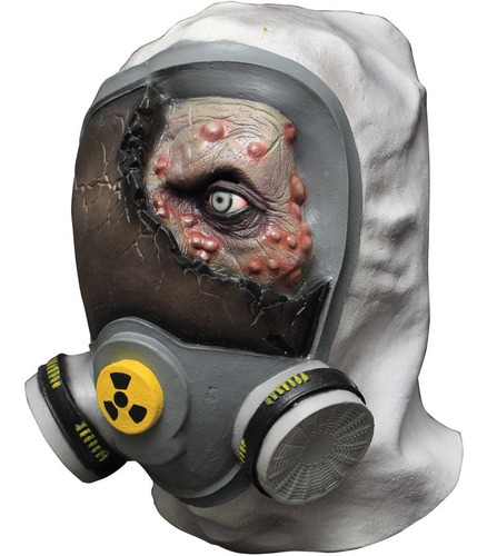 Máscara Zombie Tóxico Adulto Halloween Accesorios