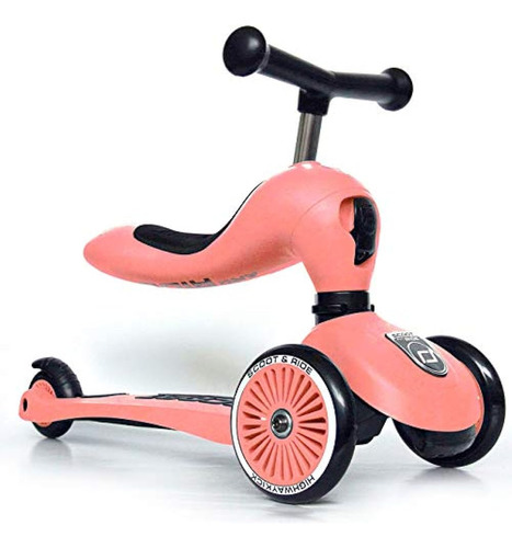 Scoot & Ride - Highwaykick 1 Scooter 2 En 1 Ajustable Para N