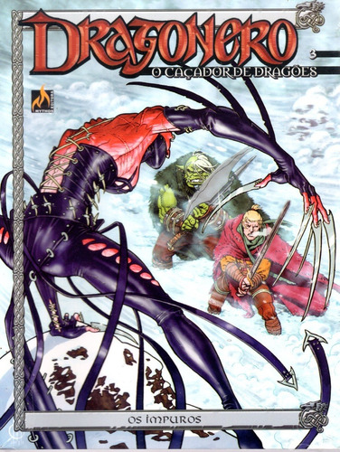 Dragonero O Caçador De Dragões N° 3 - Em Português - Editora Mythos - Formato 16 X 21 - Capa Mole - Bonellihq - B23