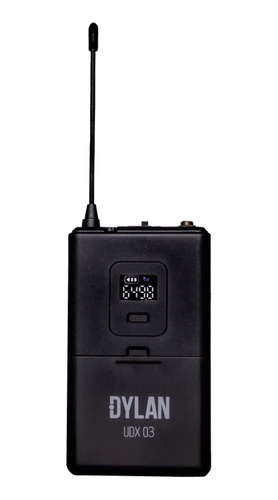 Microfone Sem Fio Duplo Dylan Udx-03 Multi