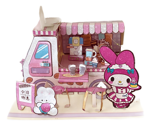 Set Armable Cafeteria Diy Kuromi Y My Melody Sanrio