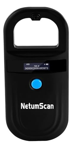 Netumscan Pack: Lector De Microchip Para Mascotas Recargable
