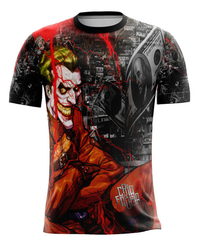 Camisa Quebrada Coringa Palhaço Cria De Favela