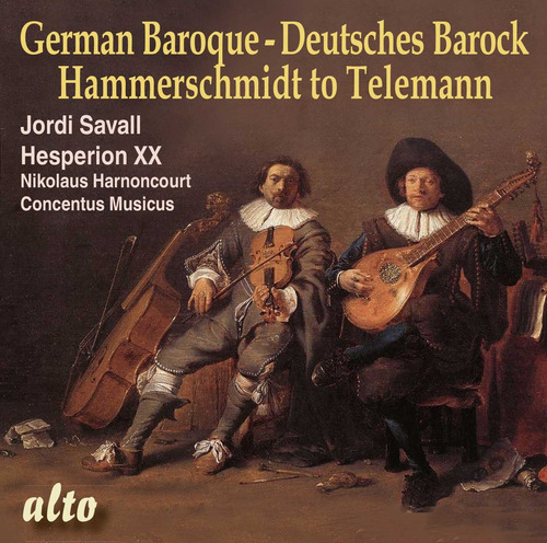 Jordi Savall Barroco Alemán: De Hammerschmidt A Telema Cd