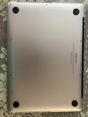 Macbook Pro Retina, 13¨, Late2012 Os Catalina 8gb Ram 128gb Plateado (Usado)