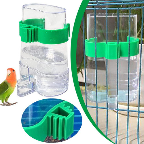 Dispensador De Agua Para Pájaros, Hervidor De Agua Con Drena