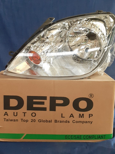 Faro Ford Fiesta Power 2004/2007 Marca Depo Originales.