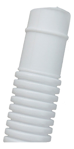 Mangueira Plástica Corrugada Dreno Split Conector Liso 50 Mt Cor Branco