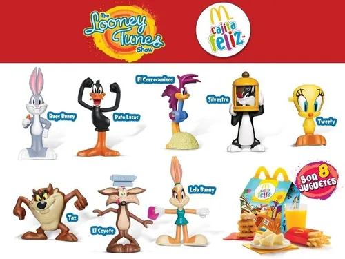 Silvestre Coleccion Looney Tunes Mc Donalds Año 2012 Muñeco (Usado)