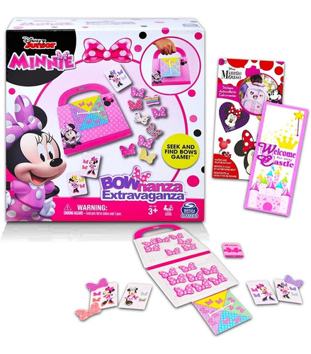 Juego Mesa Disney Junior Minnie Mouse Bownanza Extravaganza