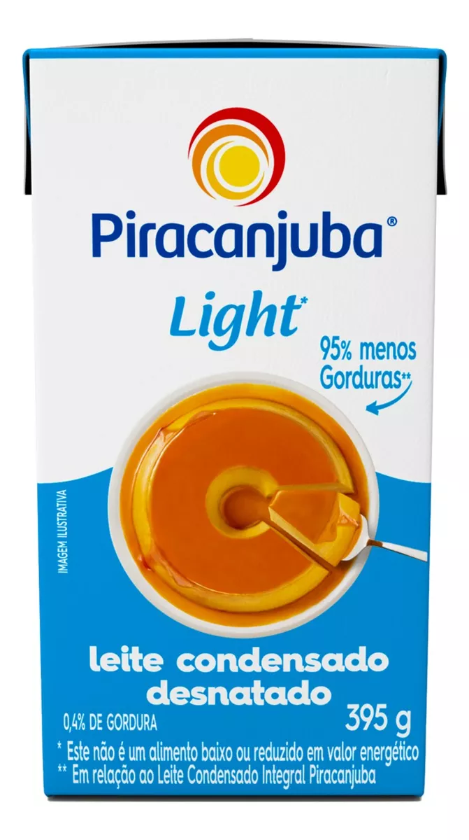 Segunda imagem para pesquisa de leite condensado piracanjuba 395g