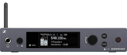 Sistema De Monitoramento S/ Fio Sennheiser Ew Iem G4 Twin A1