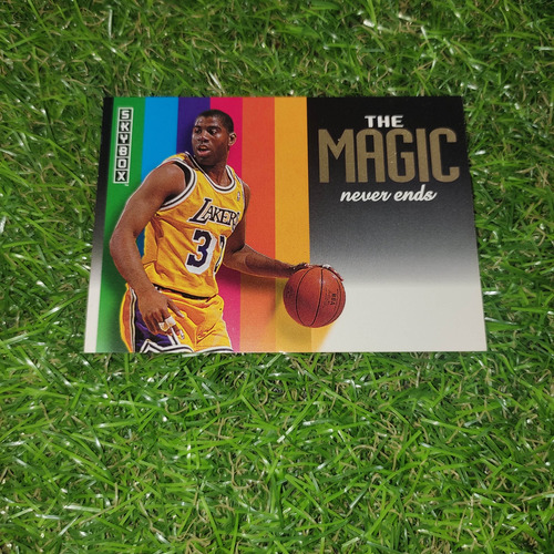 Cv Magic Johnson Short Print Nno Skybox Magic Never End Gold