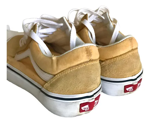 Zapatillas Vans Old Skool Mustard Amarillas 38.5 Impecables (Usado)