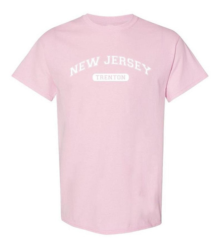 Playera Minimalista New Jersey Trenton