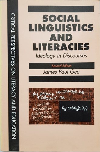 Social Linguistics And Literacies (2nd Edition)