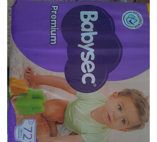 Pañal Babysec Premium G Pack De 72 Und