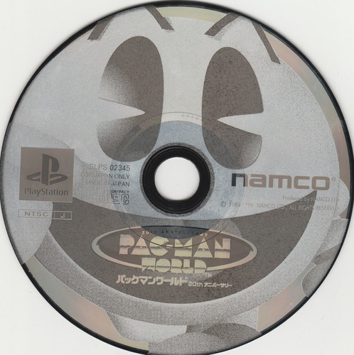 Pac-man World 20th Anniversary Playstation Solo Disco Ntsc-j