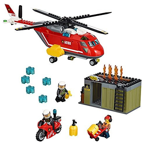 Lego City Fire Response Unit 60108 Juguete Para Niños
