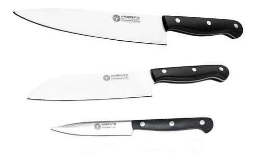 Cuchillos Profesionales Set 3 Unid. Arbolito Boker !