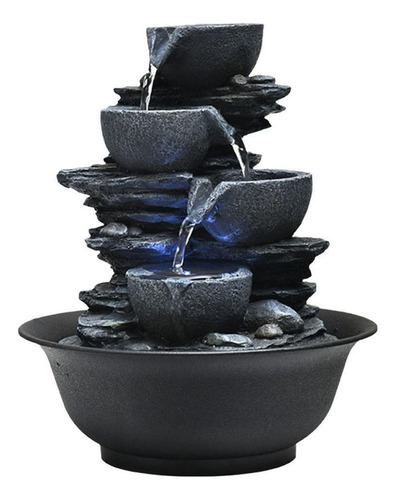 Fuente De Agua Eléctrica De Mesa Interior Fortune Feng Shui