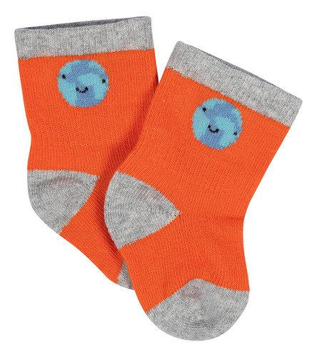 Calcetines Unisex Gerber Para Bebes, 8 Pares, Antimovimie...