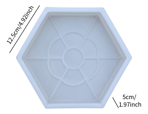 Pavimento Hexagonal De Color, Reutilizable,