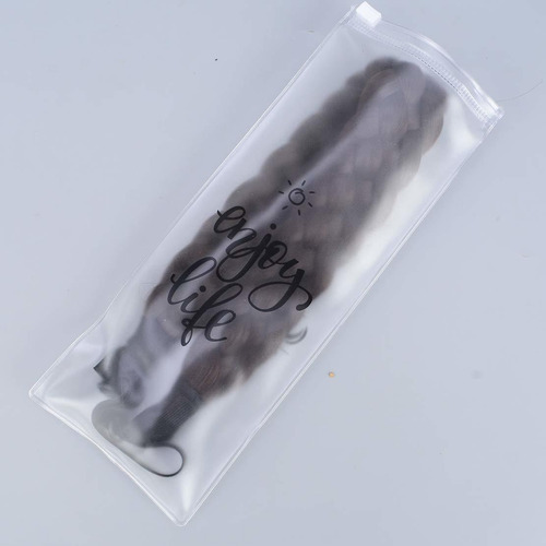 Coolcos, Trenza De Pelo Sintético Elástico, 5 Hebras, Trenza