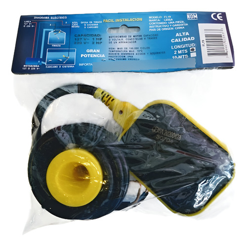 Electronivel Flotador Tinaco O Cisterna 110-220v 25a Ceisa
