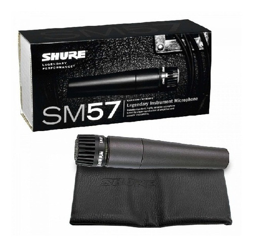 Sm57  Microfono Shure Sv57 Instrumento            